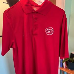Uinta brewing golf polo size large.